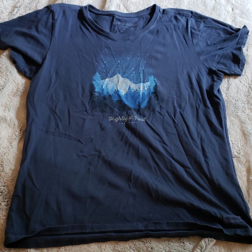 Large Life is Good Crusher Tee